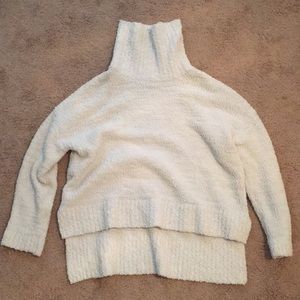 White MinkPink turtleneck sweater